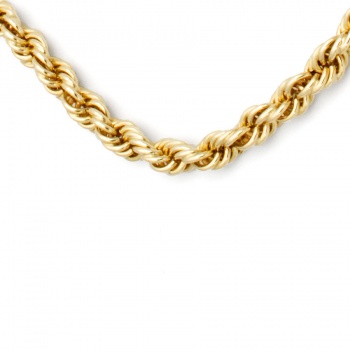 9ct gold 31.1g 18 inch rope Chain